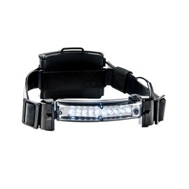 FoxFury 410-006 Command 10 LED Firefighter Helmet Light with 1" Silicone Strap, 48 Lumens