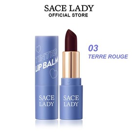 SACE LADY Tinted Lip Balm Moisturized Lasting Waterproof Lip Stain Magic Color Changing Pigmented Lipstick - Color: #03