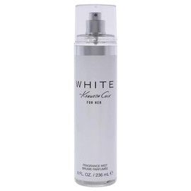 Kenneth Cole White for Her Body Mist for Women, Notes of Mandarin, Vanilla, Musk, and Orchid, Fruity, Fresh, Feminine Scent, Long-Lasting, Everyday Wear Fragrance, 8 Fl oz