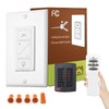 Humpptom Fan Remote Control Kit, R28 Small Size Receiver Ceiling