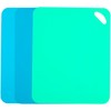 Plastic Flexible Cutting Mats for Kitchen, 3pcs Color Coded Chopping