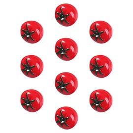 TOYMYTOY 10pcs Miniature Tomato Model Resin Realistic Mini House Accessories Simulation Tomato Model Decoration Trinket Figurine for Interior Decoration