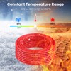 Beffkkip 10 AWG Silicone Wire, 25 ft Red and 25