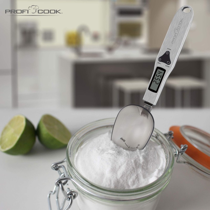 ProfiCook PC-LW 1214 Digital Spoon Scale, Measuring Range up to