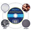 Dapetz ® 4.5" Ultra-Thin Metal Cutting Discs (115mm) for Angle