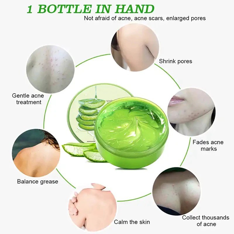 Organic Aloe Vera Gel 99% Natural 300ml