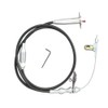 Lokar CC-1600U Black Housing Cruise Control Cable