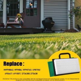 LVJUSEN 4Pack 499486S 698754 Air Filter Fits for Briggs & Stratton GY20575 MIU11286