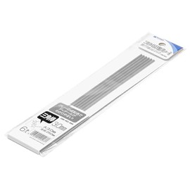 Wave Material Series Plastic Material Triangle Bar 0.12 inch (3.0 mm), 6 Pieces, Hobby Material OM-493