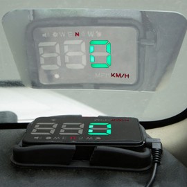 Adventure Kings Universal GPS HUD in Car Heads Up Digital Display Speedometer