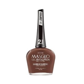 Masglo Esmalte de Uñas Gel Evolution Secado Extra Rápido 13,5mL, Vegan, Color Intuitiva