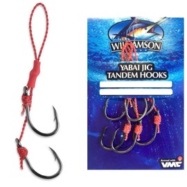 Williamson Lures Yabai Jig Tandem Hooks - Size 2 Hooks - Pack of 3