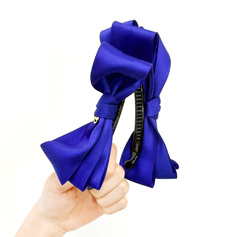 (3 types) Burnaby three-dimensional ribbon banana pin blue / (3종)