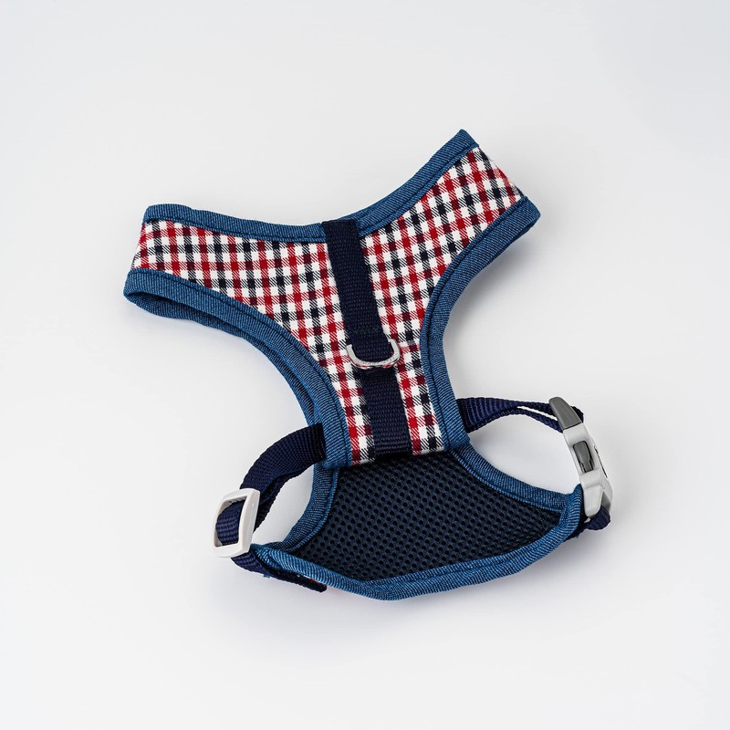 HUGO & HUDSON Fabric Vest Dog Harness - Adjustable Rear