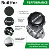 Gescintric Steering Wheel Spinner Knob, Black Logo