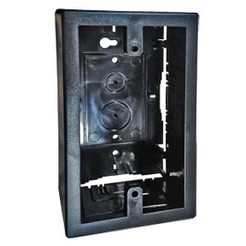 Electriduct 500 Series Raceway Accessory Single Junction Box (Black)