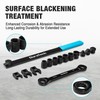 DURATECH 15-Piece Universal Ratcheting Serpentine Belt Tool Set, Belt Tensioner