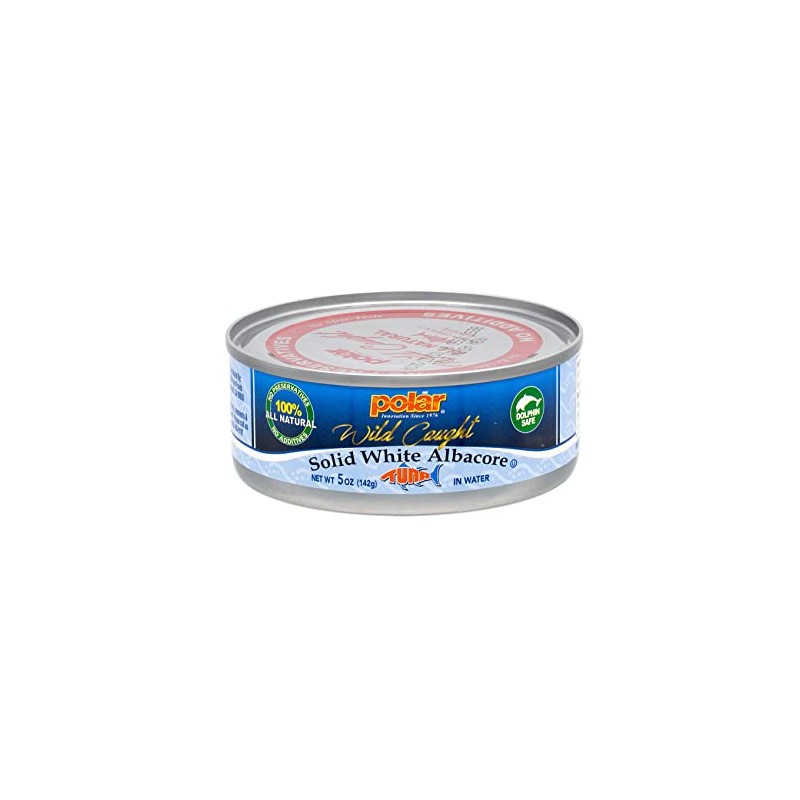 MW Polar Tuna, All Natural Solid White Albacore in Water,