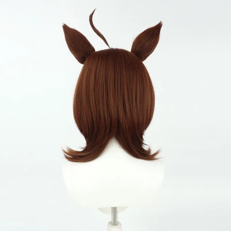 Agnes Tachyon Cosplay Wig and Tail Anime Game Uma Musume