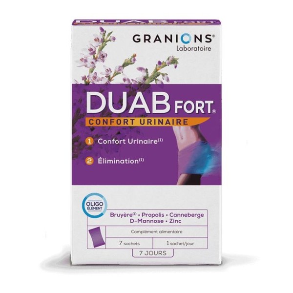 Granions Duab Fort 7 sachets troubles urinaires