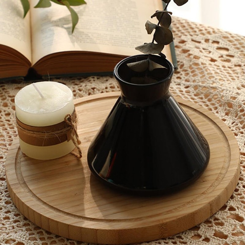 VILLCASE Nordic Aromatherapy Essential Oil Bottle 3.94 Inch Refillable Glass