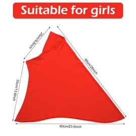 Cozypower 4 Pcs Hijab Muslim for Girls Kids Head Scarf Shawls Neck Wrap Kids Headscarf Turban Ready to Wear Easy Instant (Mixed Color)