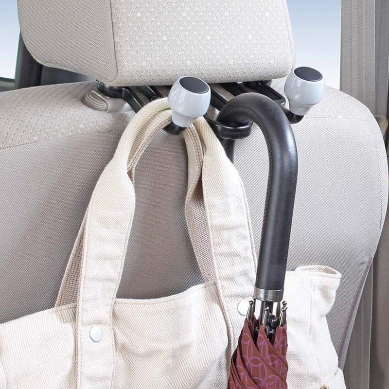 Napolex Fizz-1091 Double Arm Hook for Cars, Easy Installation Just