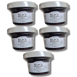 skin food [Beauty Nara] Skinfood Black Sugar Perfect Essential Scrub 2X 210ml 5pcs / [뷰티나라] 스킨푸드 블랙 슈가 퍼펙트 에센셜 스크럽 2X 210ml 5개