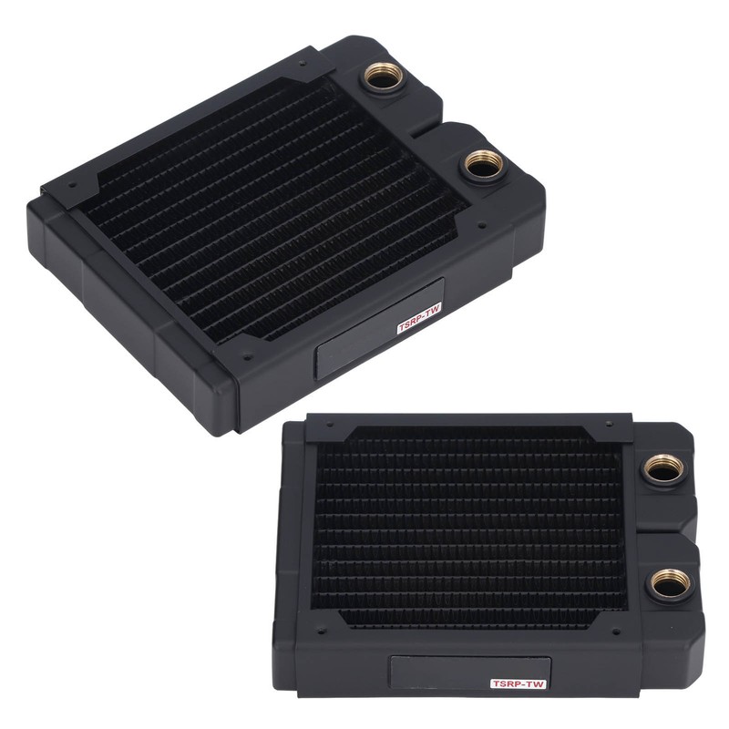 Water Cooling Radiator 14 Pipeline Red Copper Fin G1/4 Thread