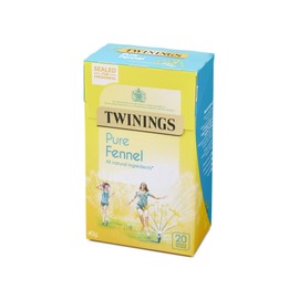 Twinings Pure Fennel Herbal Infusion 80 Tea Bags (Multipack of 4 x 20 Tea Bags)