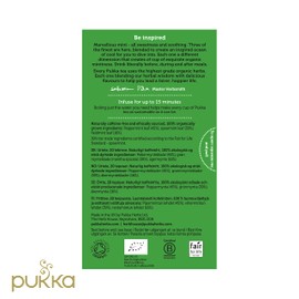 Pukka Herbs | Three Mint Organic Herbal Tea | Spearmint, Peppermint and Fieldmint | Perfect For After Meals | 1 pack | 20 Sachets