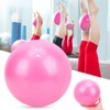 QANYEGN 25cm Heavy Duty Yoga Exercise Ball, 3 Colors Pilates