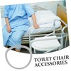 KOMBIUDA Elderly Toilet Stool Fixing Ring Comfortable Removable for Elderly