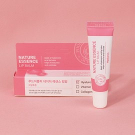 Food Aholic Nature Essence Lip Balm Hyaluronic Strawberry Scent 3 Pieces 12ml / 푸드어홀릭 3개 네이처 에센스 립밤 히알루론 딸기향 12ml