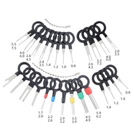 Terminal Removal Tool, Connector Pin Extractor, Terminal Removal, 26 Kinds of Tools, Car Terminal Removal Key Tool, Wiring Connector Extractor Puller Release Pin (Set of 26)