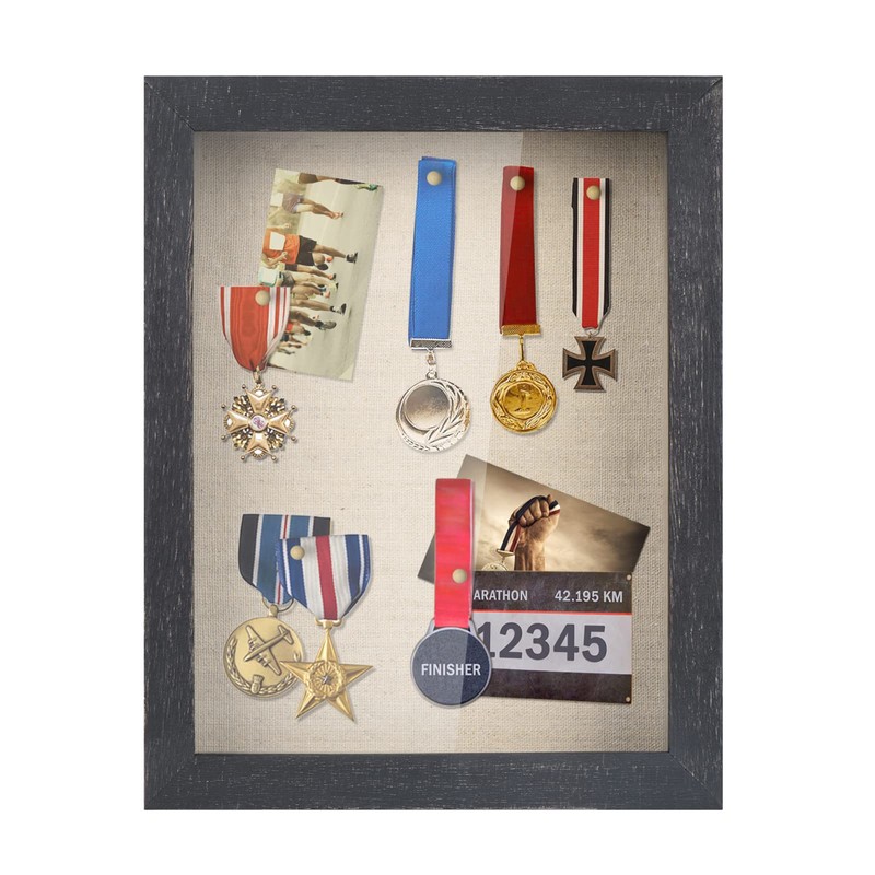 Love-KANKEI Shadow Box Frame 8x10 Shadow Box Display Case with