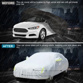 Unbranded For Car Cover Cargo Heavy Duty Bungee Cords Super Elastic Bungee Cord with Hooks