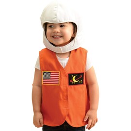 Cre8tive Minds Toddler Dress-Up Vests & Hats Astronaut, Multicolor