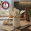 OVENTE Silicone Cooking Utensils Set, 17pcs Heat Resistant Kitchen Tools