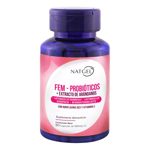 Fem | Probióticos Para La Mujer + Extracto de Arándanos