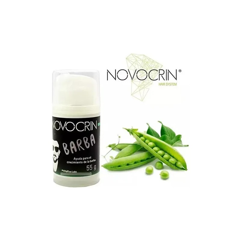 3x2 Tratamiento Pro Barba Bigote Rapido Seguro Novocrin 55gr