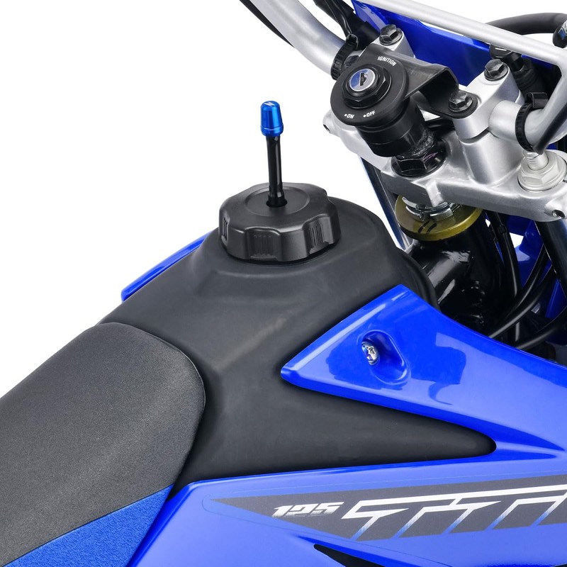 ZETA Racing DIRTFREAK F8022 Uni-Flow Cap, Titanium Color, Dirt-Freak (Old