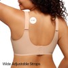 Wireless Bras for Women No Underwire Full Coverage Push Up
