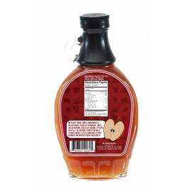 Green Jay Gourmet Apple Butter Syrup - Premium Breakfast Syrup with Sweet Apples, Spices & Lemon Juice - All-Natural, Non-GMO Pancake Syrup, Waffle Syrup & Dessert Syrup - 8 Ounces
