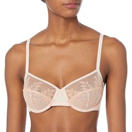 Natori Women's Frame Full Fit Unlined Underwired Bra, cameo rose combo