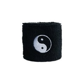 Digni® Ying and Yang black Wristband / sweatband