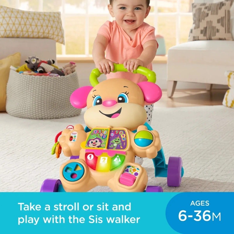 Andador Entrenador Musical 2en1 Camina Con Migo Fisher Price