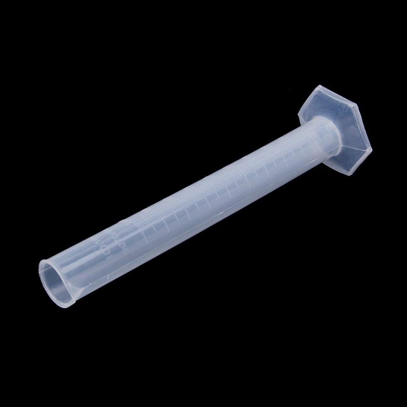 Hydrometer Test Tube, Plastic Graduated Cylinder, 100ml Hydrometer Test Tube
