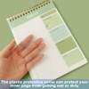 OFFCUP 2 Pack To Do List Notebook, Undated Daily Planner