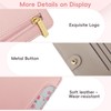 Small Wallet Women RFID Blocking Bifold Leather Wallets for Women